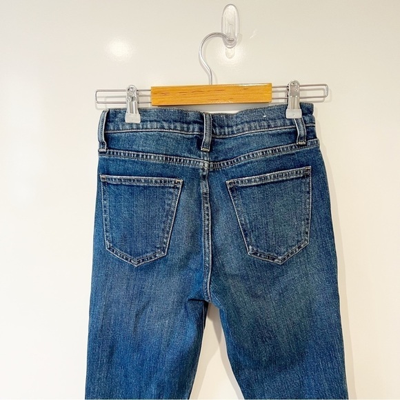 Current/Elliott Straight Leg High Rise Frayed Jeans - Picture 6 of 11